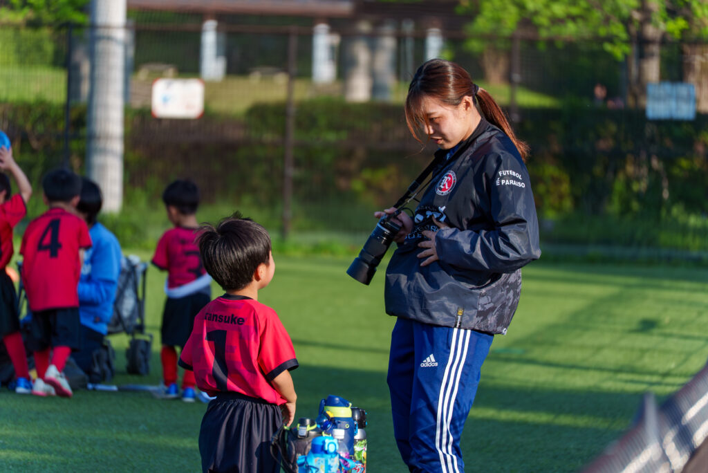 赤 FCリアル 選手 生徒 少年 少女 サッカー soccer