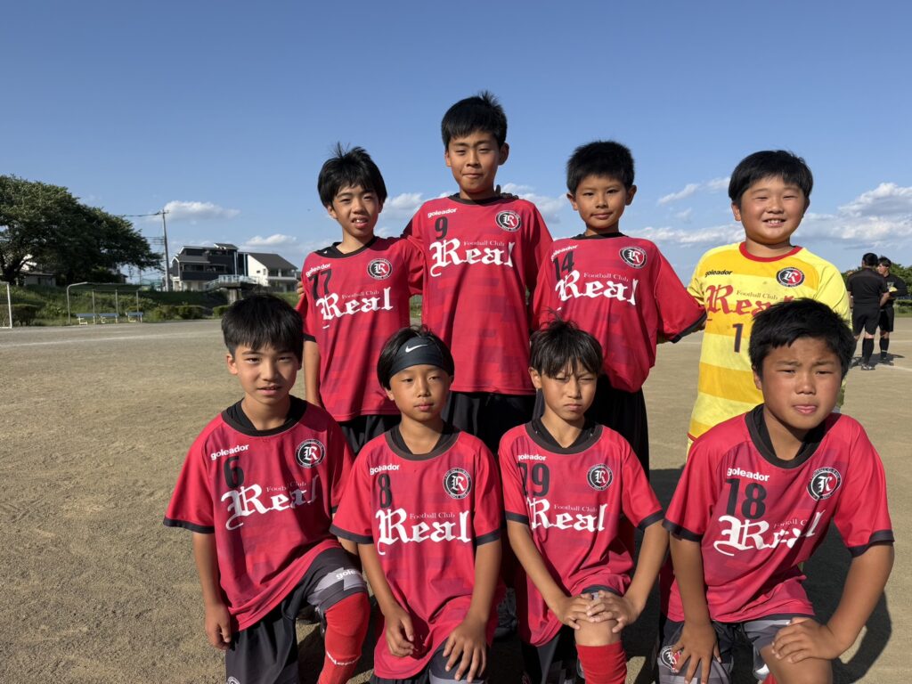 FCリアル　少年サッカー　女子サッカー　埼玉県サッカー　4種リーグ